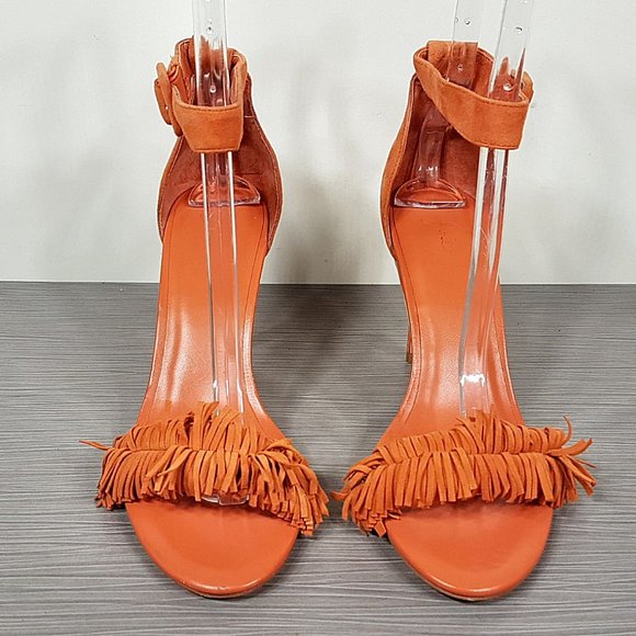Joie 'Pippi' Sandal, Tangerine Leather, Womens Size 9.5 / 39.5 - Picture 2 of 11